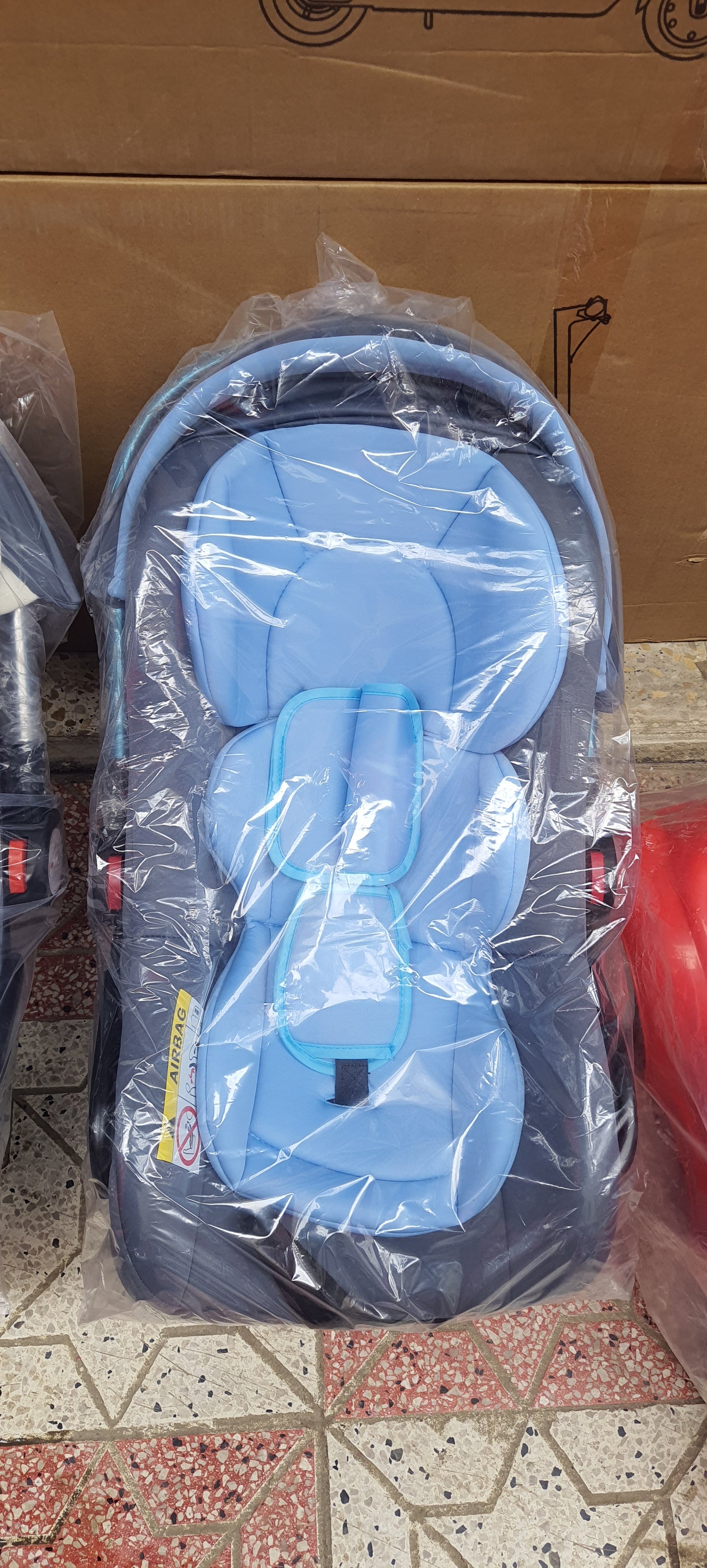 Siège auto bras aluminium #