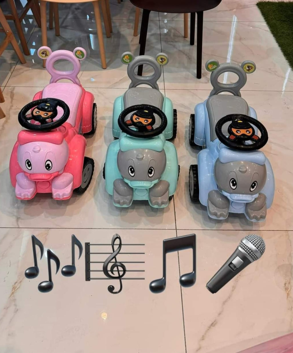 Voiture enfant musical