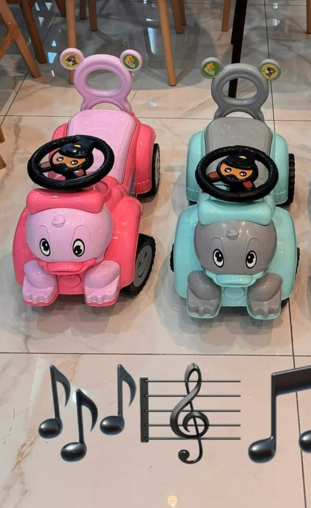 Voiture enfant  musical سيارة بوس بوس