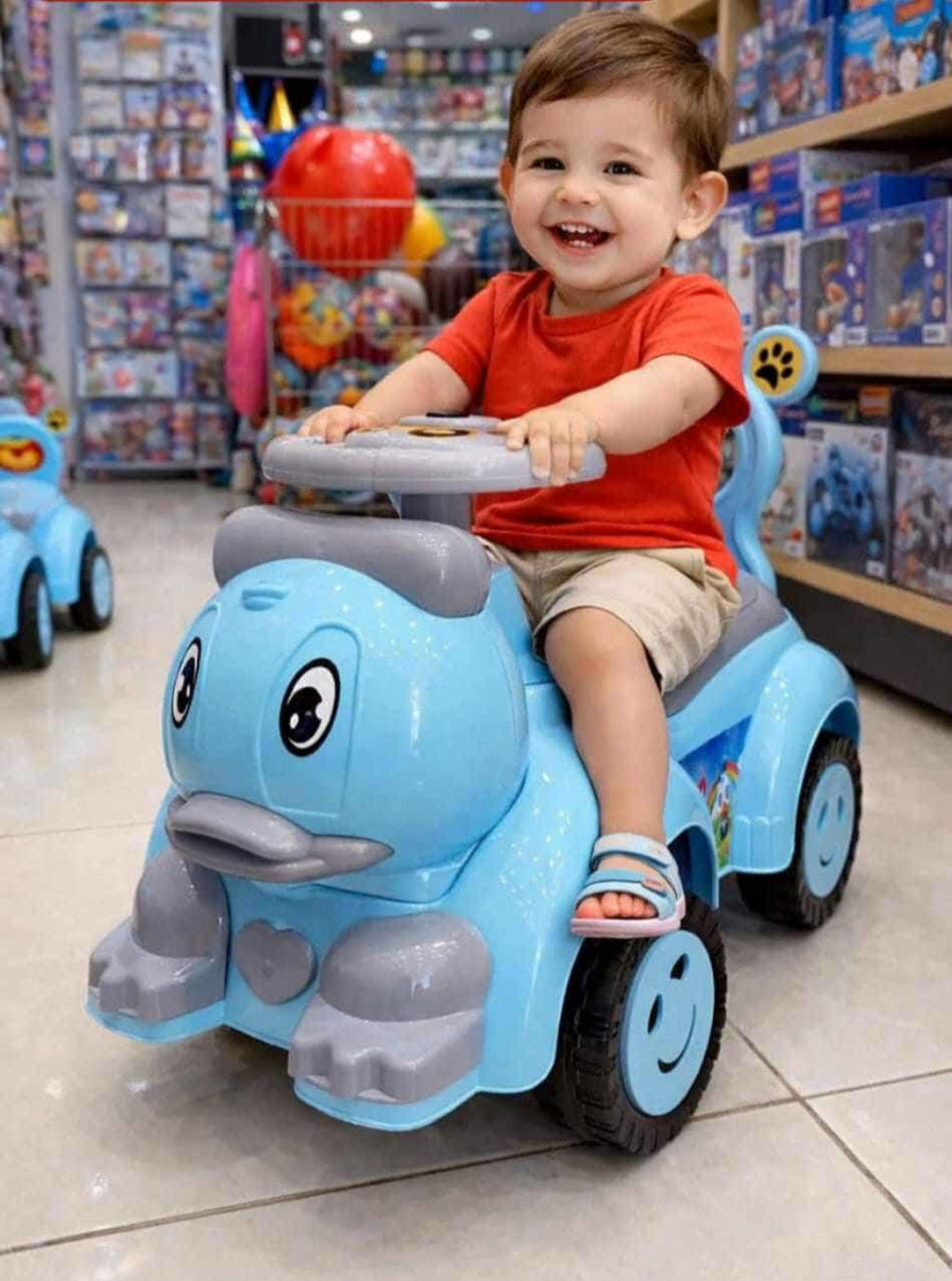 Voiture enfant  musical سيارة بوس بوس