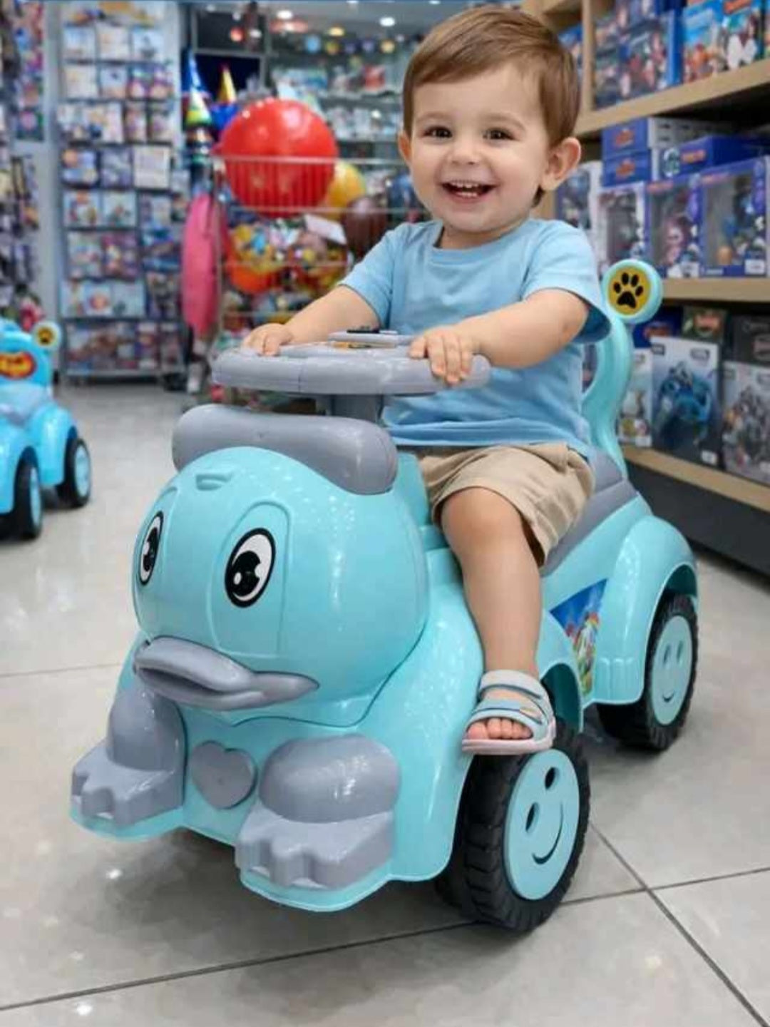 Voiture enfant  musical سيارة بوس بوس