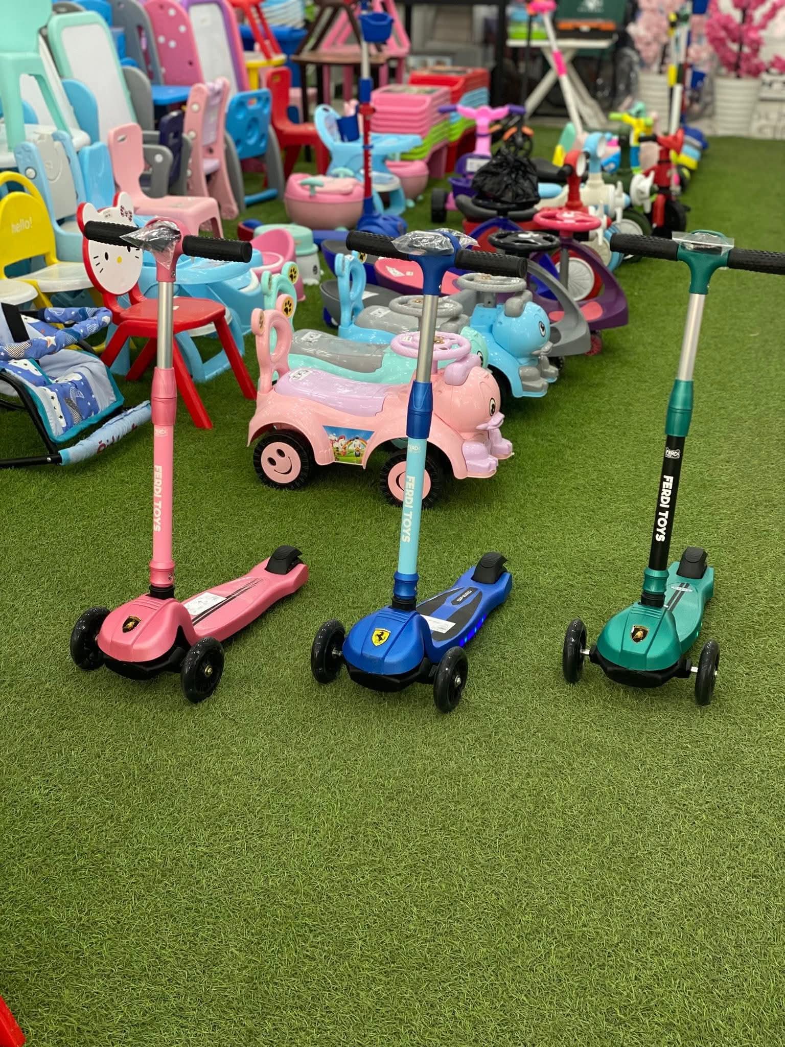 Trottinette enfant musical
