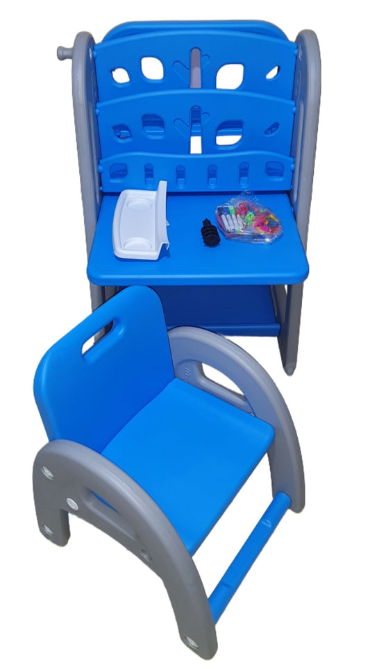 Bureau enfant avec tableau magique 3 en1 #